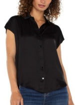 BLACK DOLMAN SLV BLOUSE