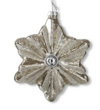 Silver Mercury Glass Star