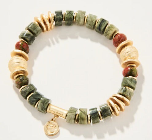 Jasper Stretch Bracelet