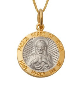 Gold Jesus Necklace