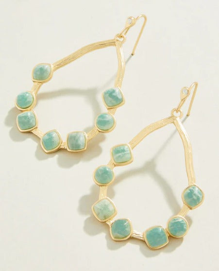 Maera Earrings Amazonite