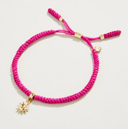 Friendship Bracelet Magenta/Sunshine