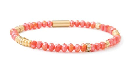 Coral Stretch Bracelet