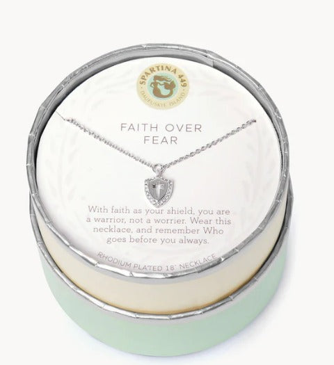 Faith Over Fear Silver