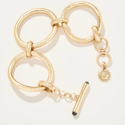 Oh-So Fun Toggle Bracelet Gold