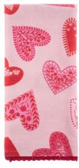 ECLECTIC TEA TOWEL HEARTS