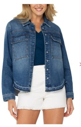 East Topanga Split Back Shirt Jacket