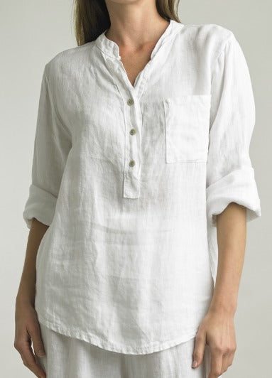 White Button Tunic