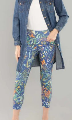 Mariana Print Crop Pant