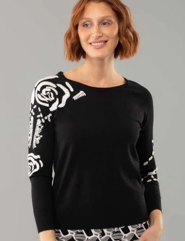 ALEXIS 22 1/2'' LONG SLEEVES SWEATER