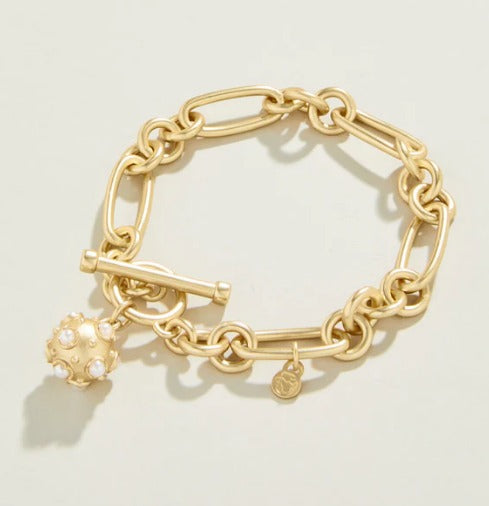 Vintage Ball Toggle Bracelet