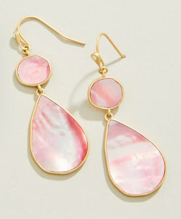 Batina Earrings Pink Mother-of-Pearl