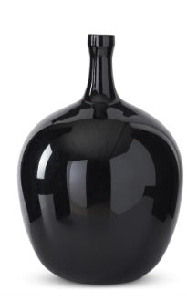 Black Long neck Vase