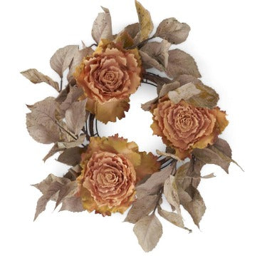 Beige & Green Ornamental Cabbage Wreath