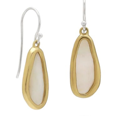 Petite Dream Traveler Drop Earrings - Mother Of Pearl