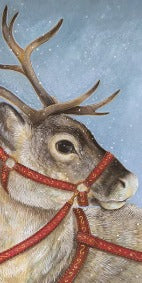 Dashing Reindeer Guest Napkin