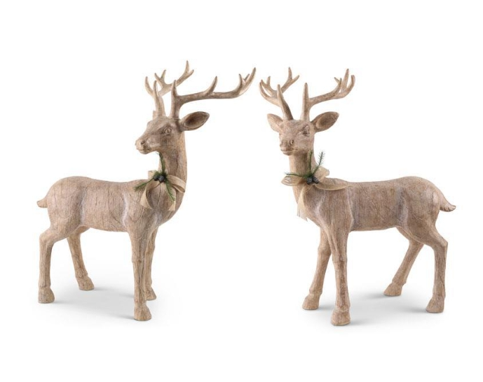 Natural Wood Reindeer